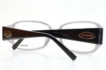 Missoni MI17301 Crystal Gray Acetate Designer Italy Eyeglasses -Wo