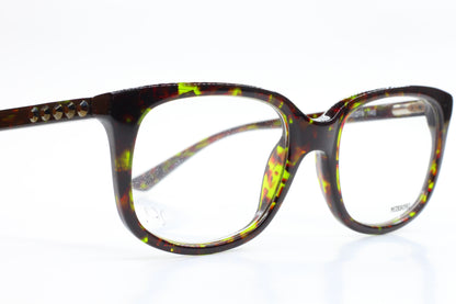 Missoni MI26104 Havana Green Crystals Acetate Designer Italy Eyeglasses -Wo