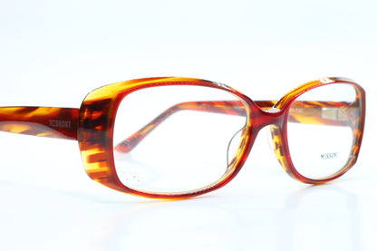 Missoni MI219-02 F19 Brown Amber Acetate Designer Italy Eyeglasses -Wo