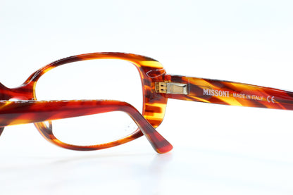 Missoni MI219-02 F19 Brown Amber Acetate Designer Italy Eyeglasses -Wo