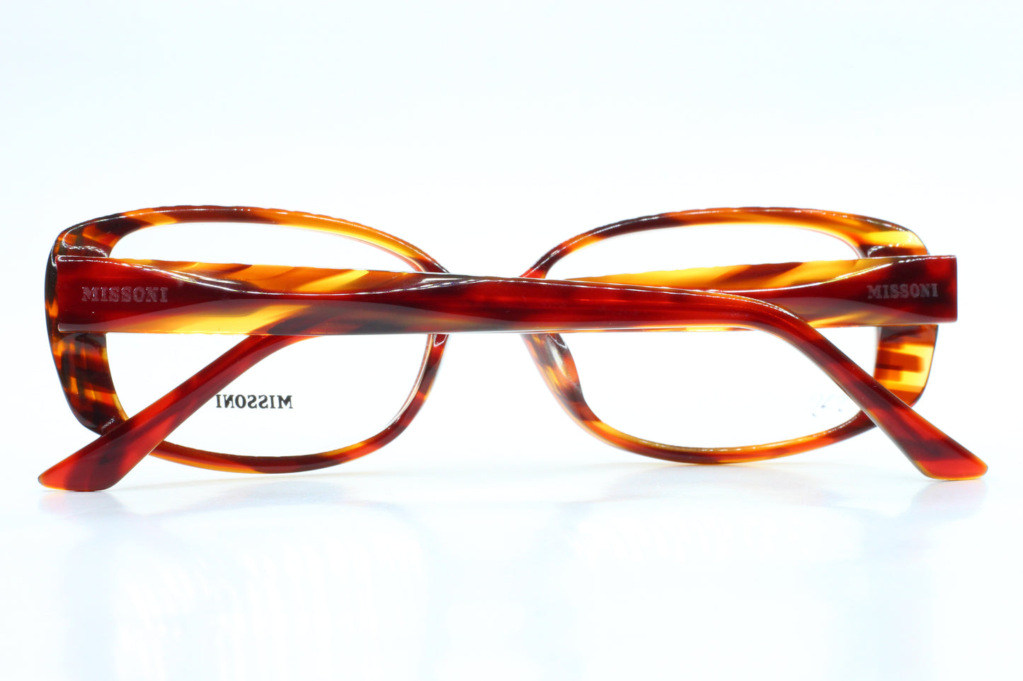 Missoni MI219-02 F19 Brown Amber Acetate Designer Italy Eyeglasses -Wo
