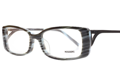 Missoni MI16504 Black Gray Acetate Designer Luxury Italy Eyeglasses -Wo