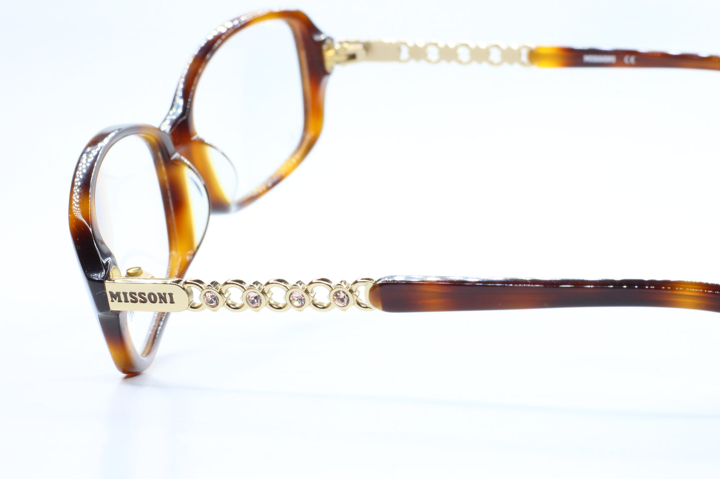 Missoni MI191 Brown Blue Acetate Designer Luxury Italy Eyeglasses -Wo