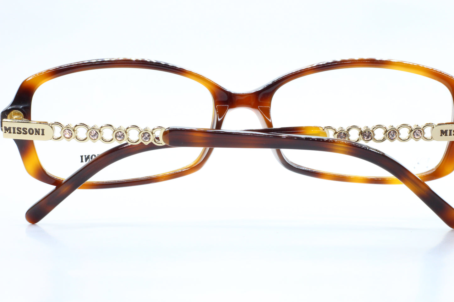 Missoni MI191 Brown Blue Acetate Designer Luxury Italy Eyeglasses -Wo