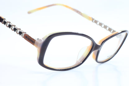 Missoni MI191 Brown Blue Acetate Designer Luxury Italy Eyeglasses -Wo