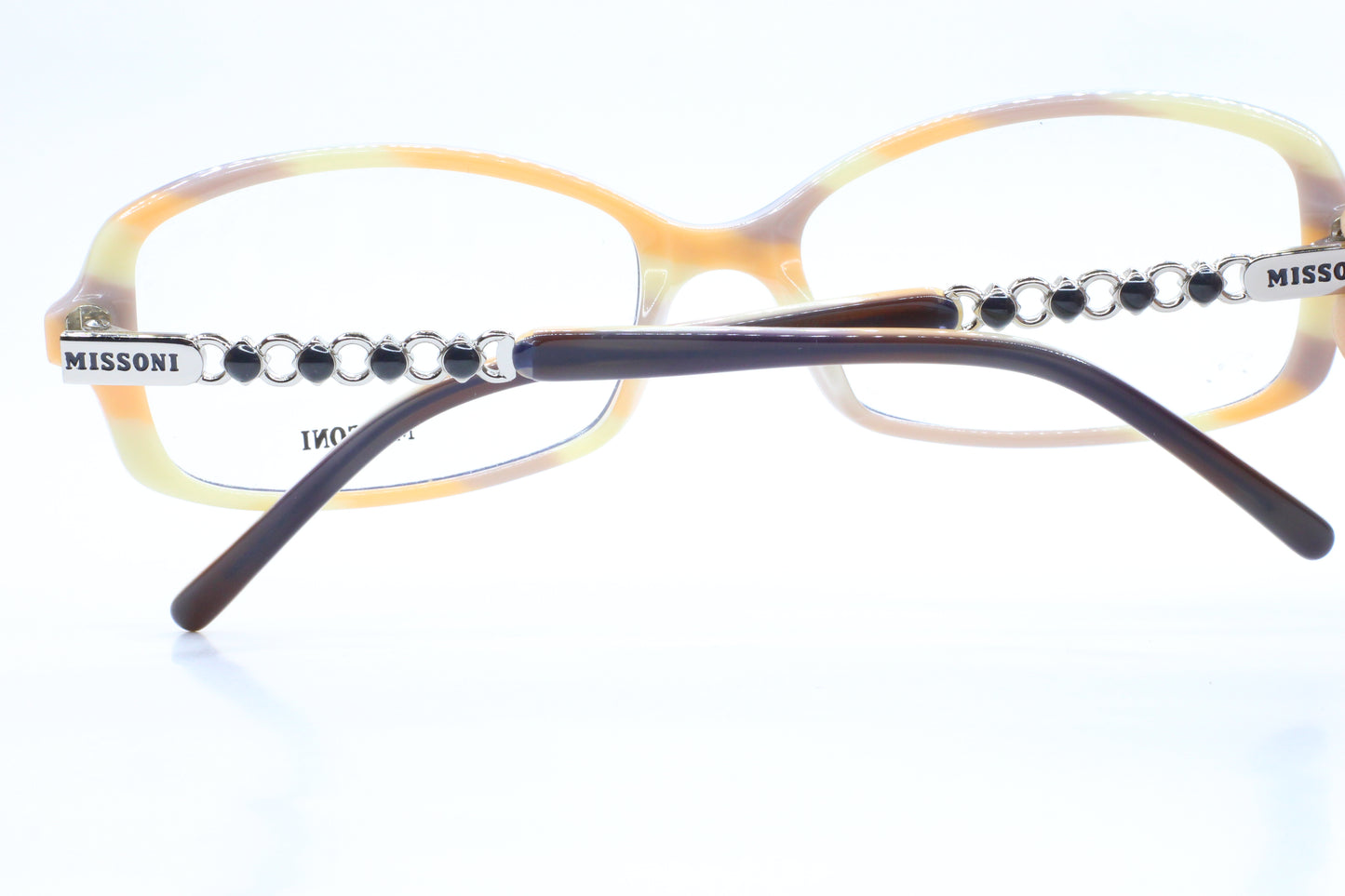 Missoni MI191 Brown Blue Acetate Designer Luxury Italy Eyeglasses -Wo