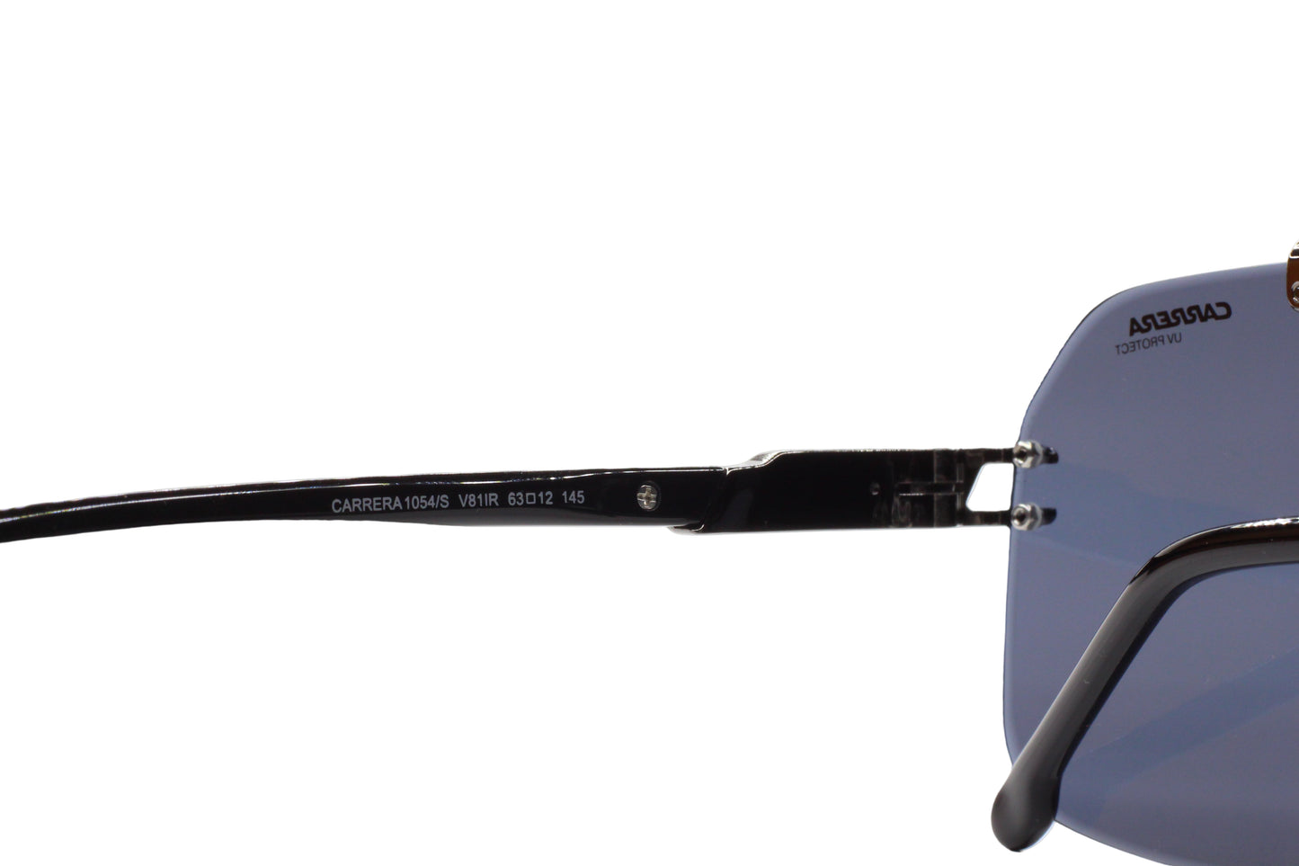 Carrera 1054/S V81IR Ruthenium Grey Rimless Designer Luxury Sunglasses -Ma