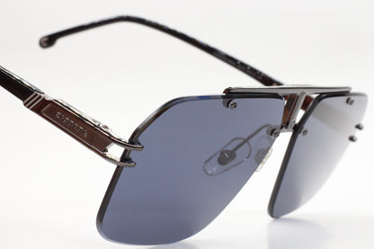 Carrera 1054/S V81IR Ruthenium Grey Rimless Designer Luxury Sunglasses -Ma