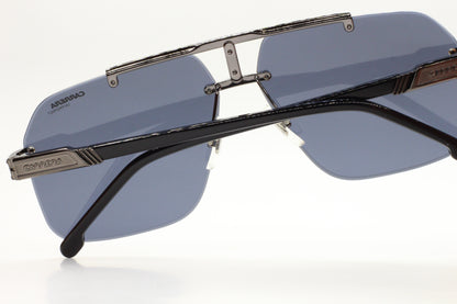 Carrera 1054/S V81IR Ruthenium Grey Rimless Designer Luxury Sunglasses -Ma
