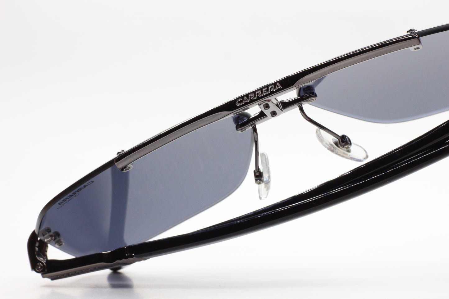 Carrera 1054/S V81IR Ruthenium Grey Rimless Designer Luxury Sunglasses -Ma