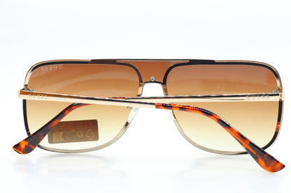 Guess GO00053 32F Bronze Gold Gradient Metal Luxury Italy Sunglasses -Wo