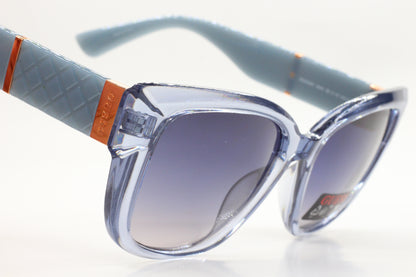 Guess GO00051 84W Crystal Blue Gradient Acetate Luxury Italy Sunglasses -Wo
