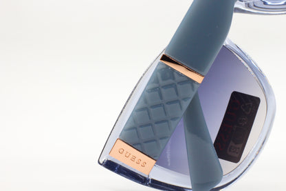 Guess GO00051 84W Crystal Blue Gradient Acetate Luxury Italy Sunglasses -Wo