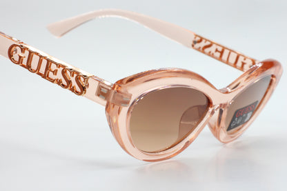 Guess GO00070 72F Rose Gold Gradient Acetate Designer Sunglasses -Wo