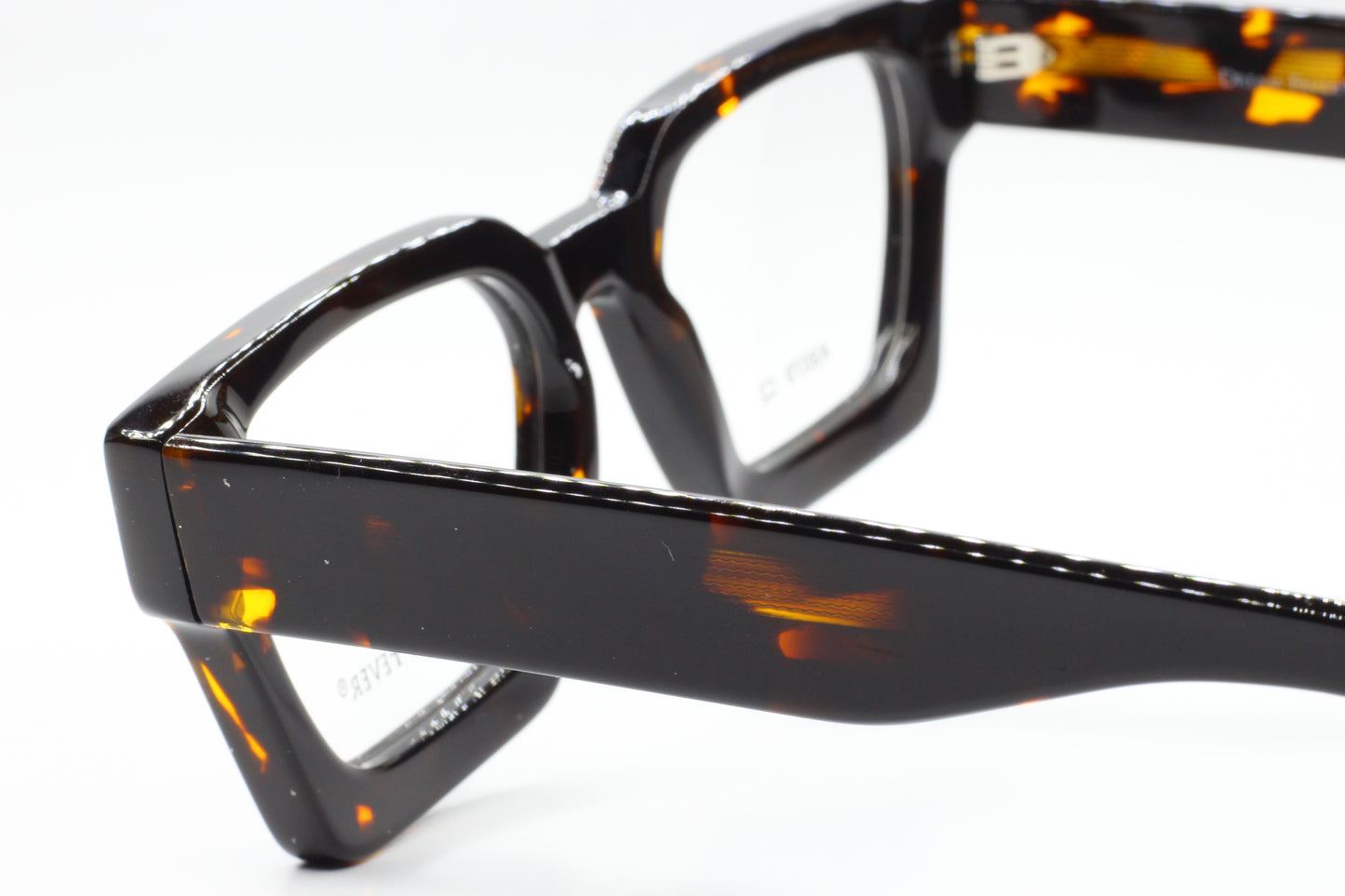 Dream Fever K8079 Brown Tortoise Acetate Designer Eyeglasses Frames 54MM