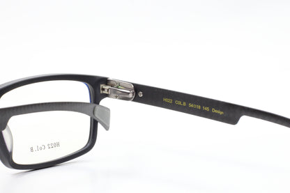 Dream Fever K022 Matte Black Acetate Designer Eyeglasses Frames 54MM
