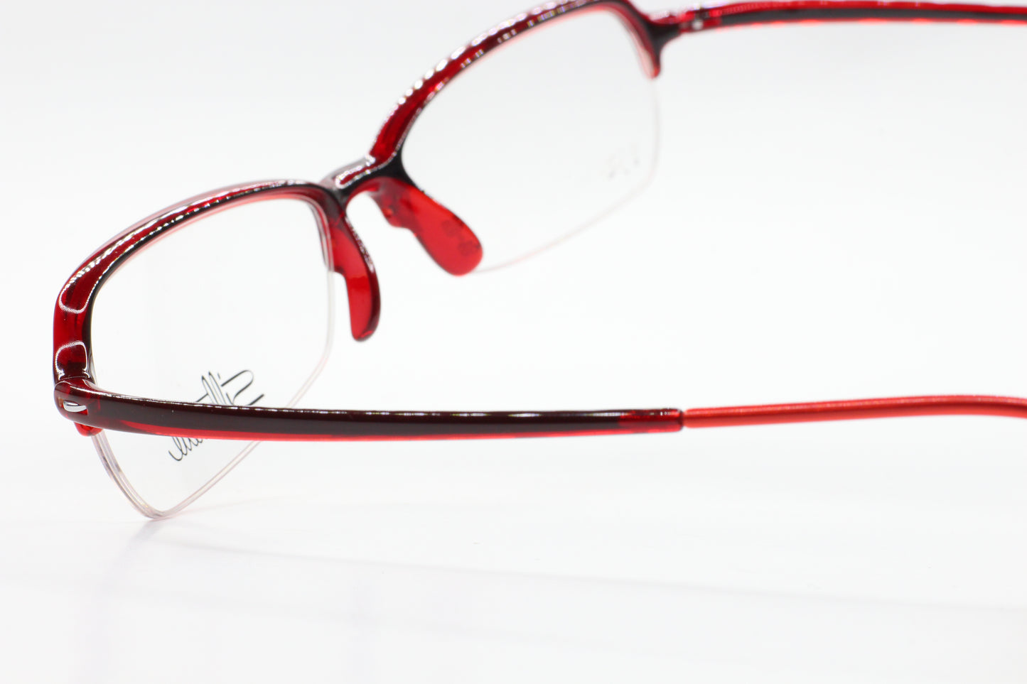 Silhouette SPX 1517 10 6080 Red Designer Luxury Austria Eyeglasses -Wo