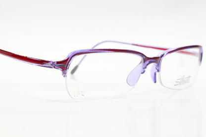 Silhouette SPX 1517 10 6080 Red Designer Luxury Austria Eyeglasses -Wo