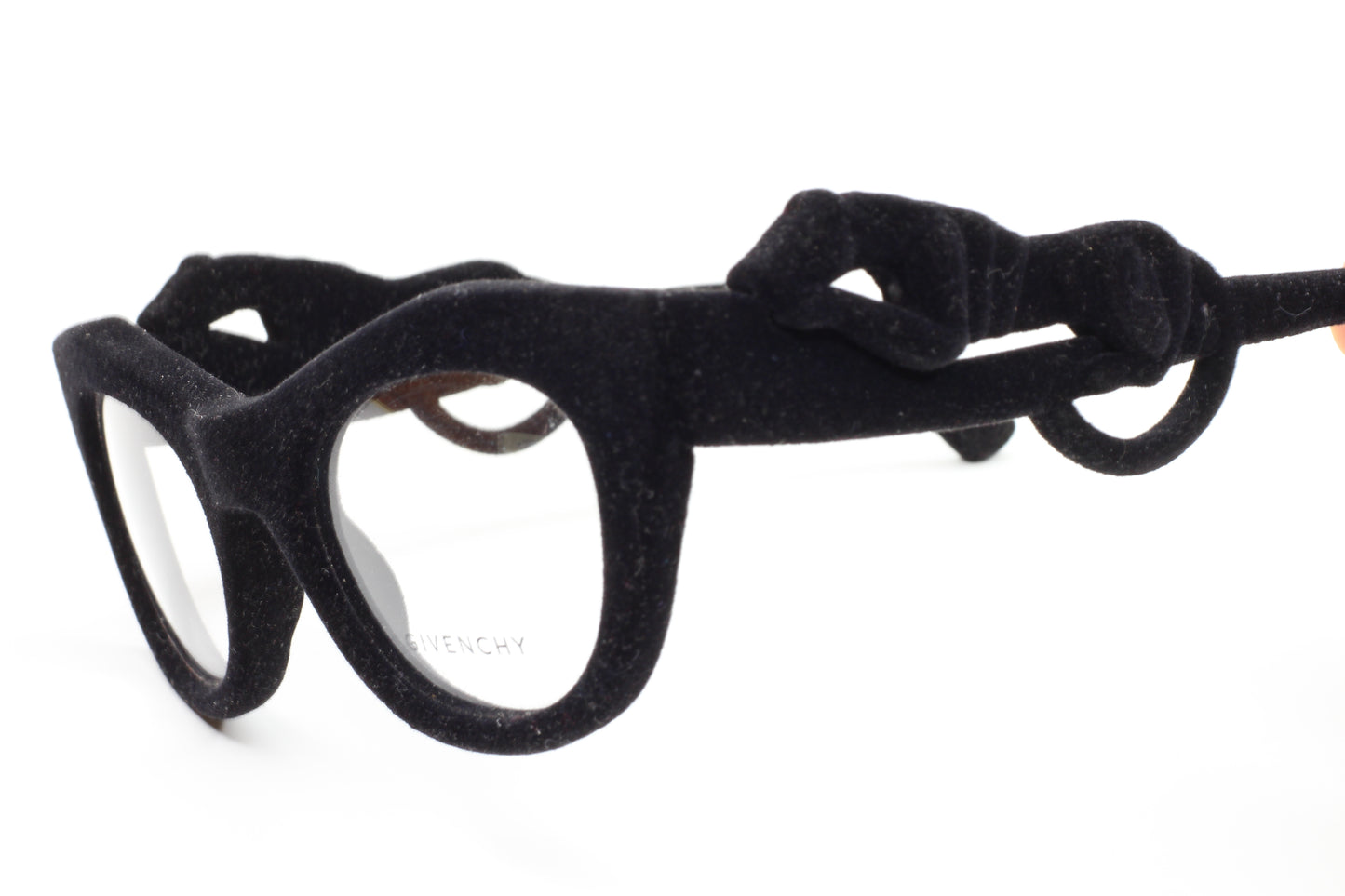 GIVENCHY VGV752V RARE Limited Edition Black Panther Velvet Eyeglasses - Eyeglasses, Women