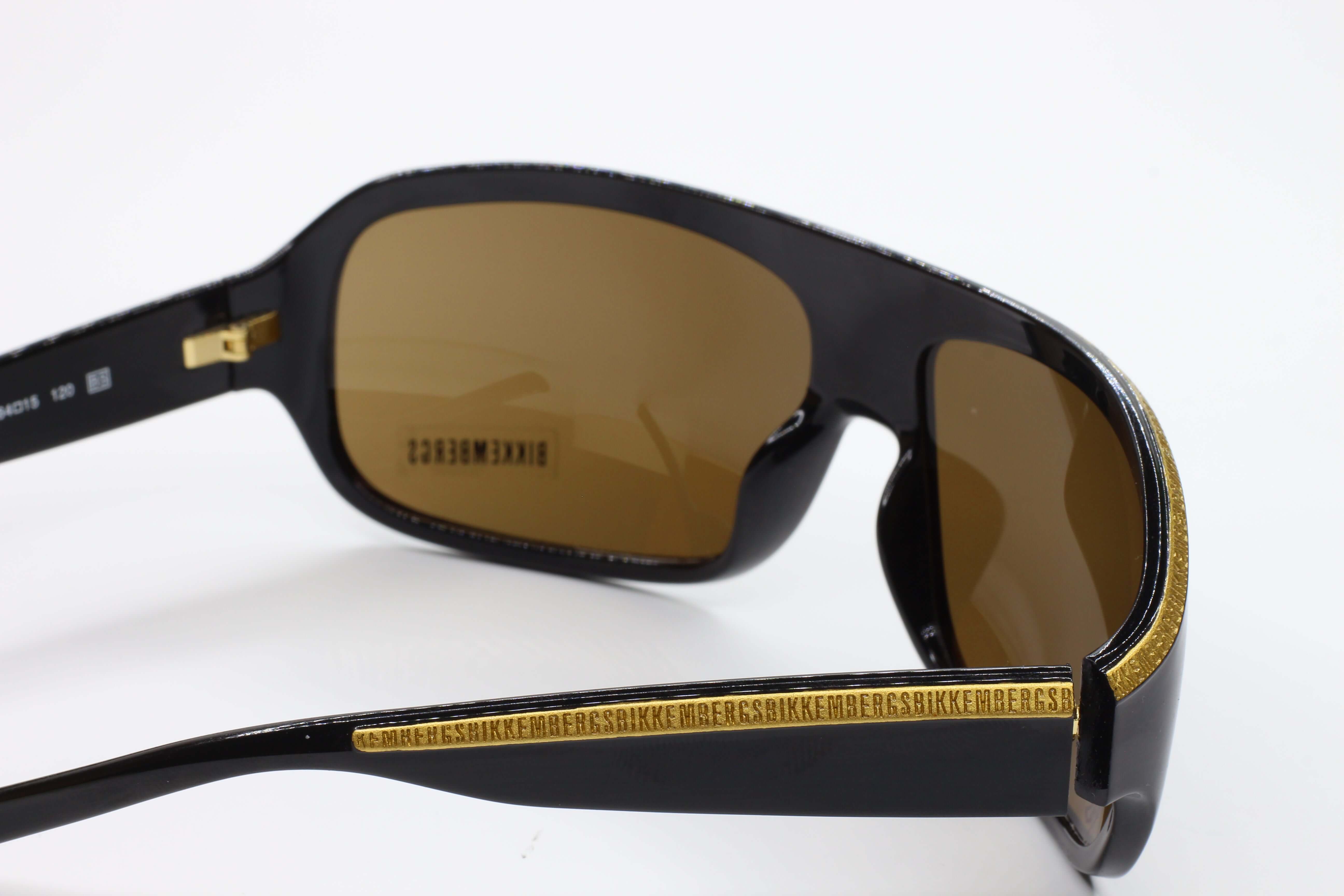 Bikkembergs BK54102 07 4 Black Gold Wrap Luxury Sunglasses