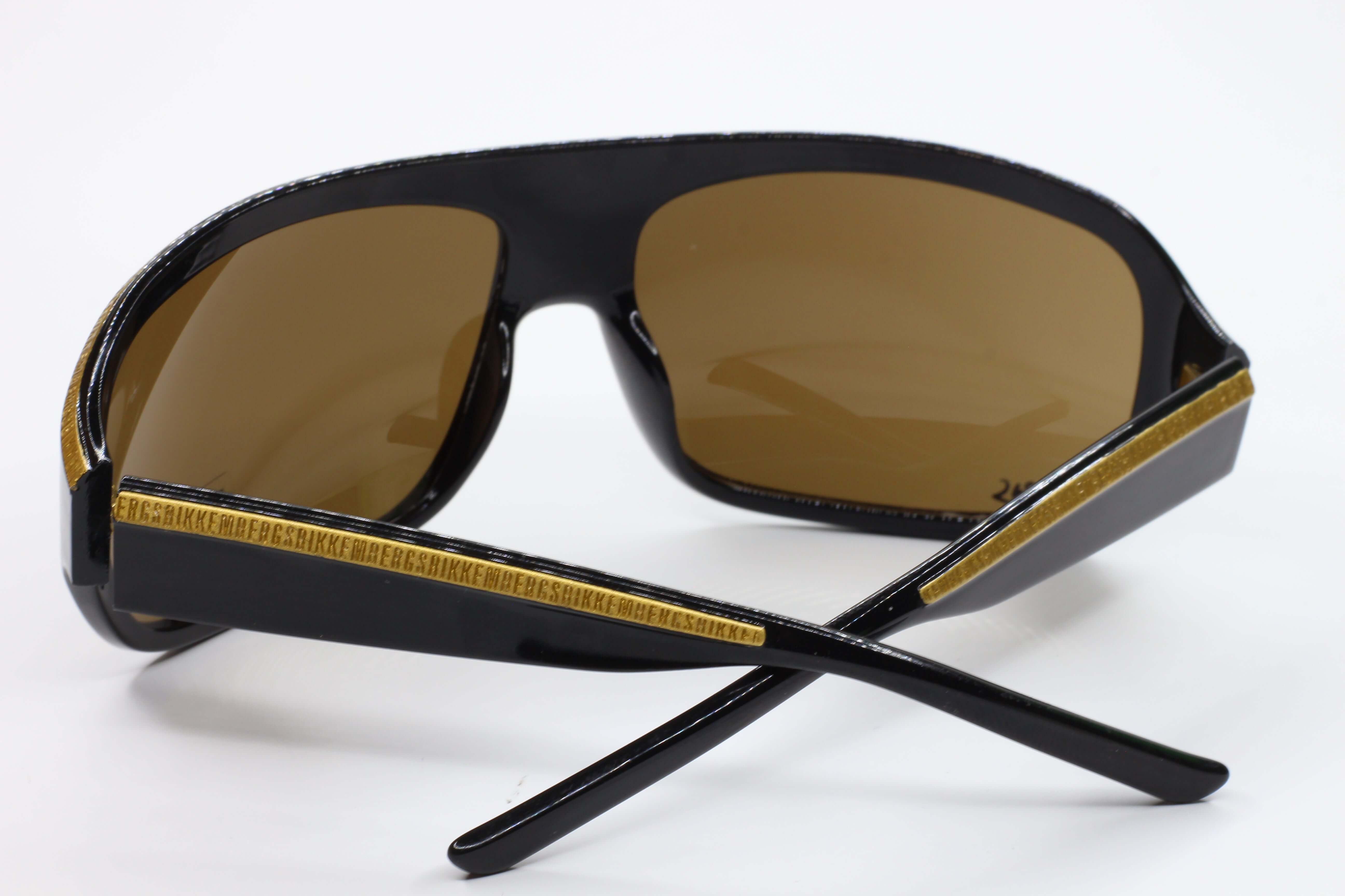 Bikkembergs BK54102 07 4 Black Gold Wrap Luxury Sunglasses