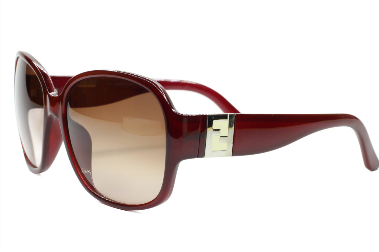 Fendi FS5336 532 Burgundy Oversized Acetate Sunglasses - sunglasses