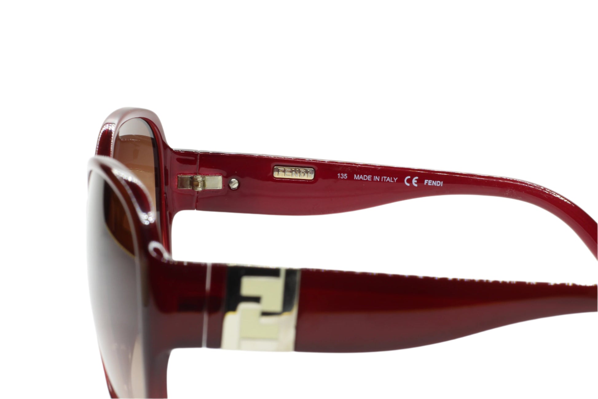 Fendi FS5336 532 Burgundy Oversized Acetate Sunglasses - sunglasses