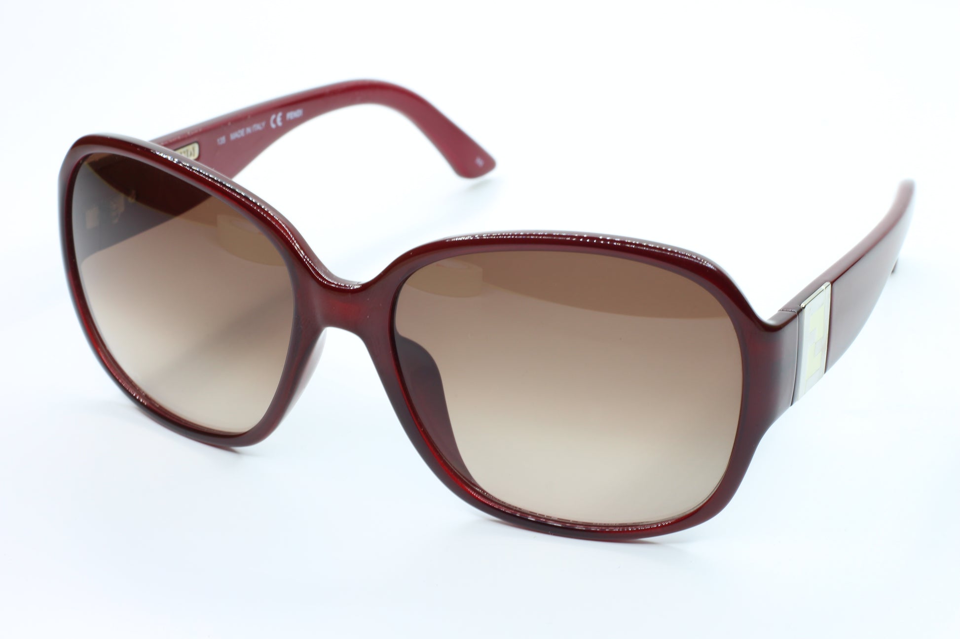 Fendi FS5336 532 Burgundy Oversized Acetate Sunglasses - sunglasses