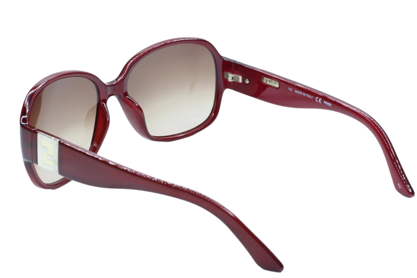 Fendi FS5336 532 Burgundy Oversized Acetate Sunglasses - sunglasses