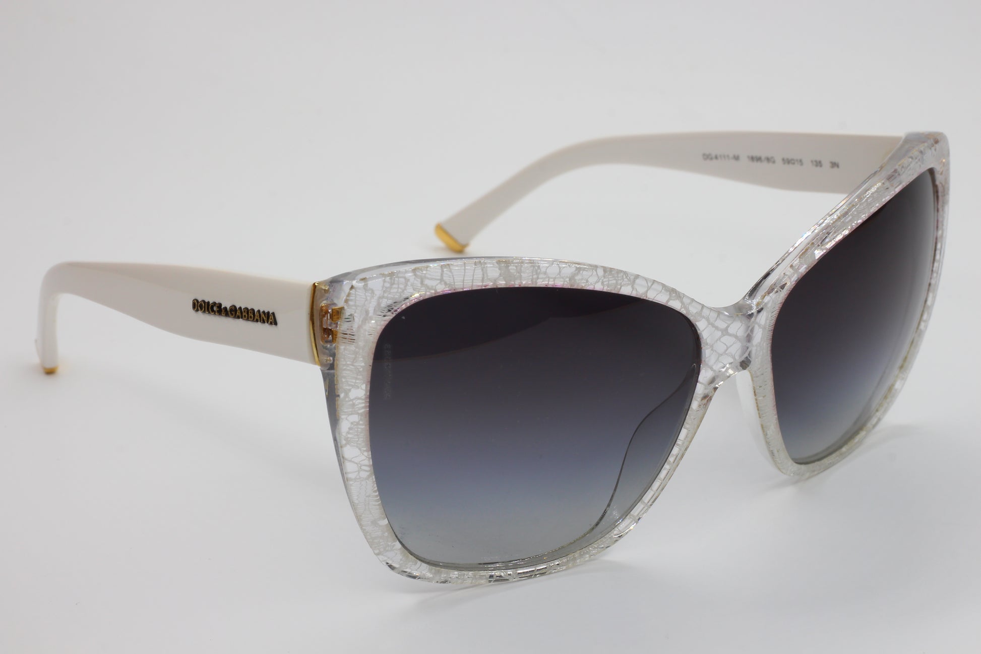 Dolce & Gabbana DG4111M 1896/8G White Snake Luxury Sunglasses Optical Frames ABC Optical sunglasses