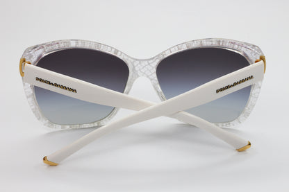 Dolce & Gabbana DG4111M 1896/8G White Snake Luxury Sunglasses Optical Frames ABC Optical sunglasses