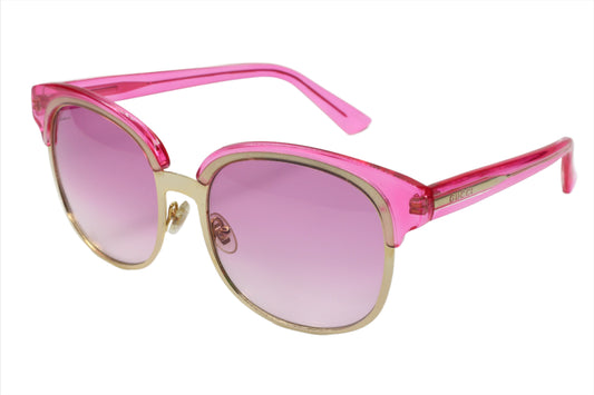 Gucci GG4241/S EYR-9R Gold Designer Transparent Pink Gradient Luxury Sunglasses -Wo Optical Frames ABC Optical sunglasses Women