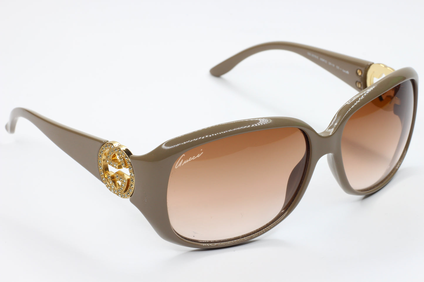 Gucci GG3578/S WMF02 Beige Acetate Luxury Sunglasses