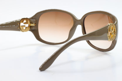 Gucci GG3578/S WMF02 Beige Acetate Luxury Sunglasses