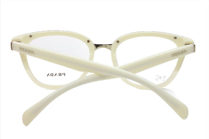 Prada VPR06P 2AU-1O1 Anteojos de diseñador color blanquecino - Wo