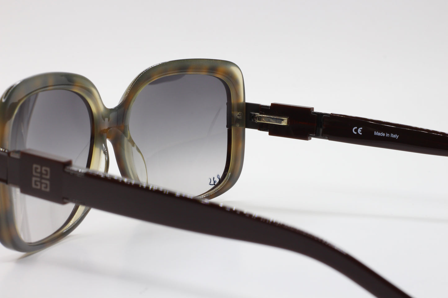 Vintage Givenchy SGV691 0U81 Havana Brown/Grey Gradient Lenses 58MM Sunglasses - sunglasses, Woman, Women