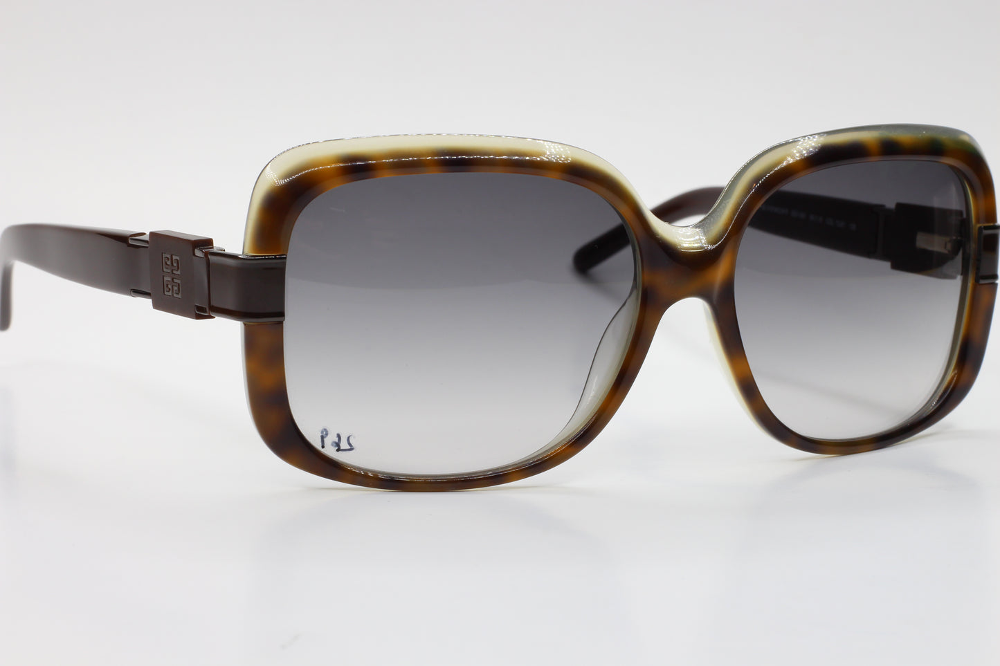 Vintage Givenchy SGV691 0U81 Havana Brown/Grey Gradient Lenses 58MM Sunglasses