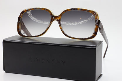 Vintage Givenchy SGV691 0U81 Havana Brown/Grey Gradient Lenses 58MM Sunglasses - sunglasses, Woman, Women