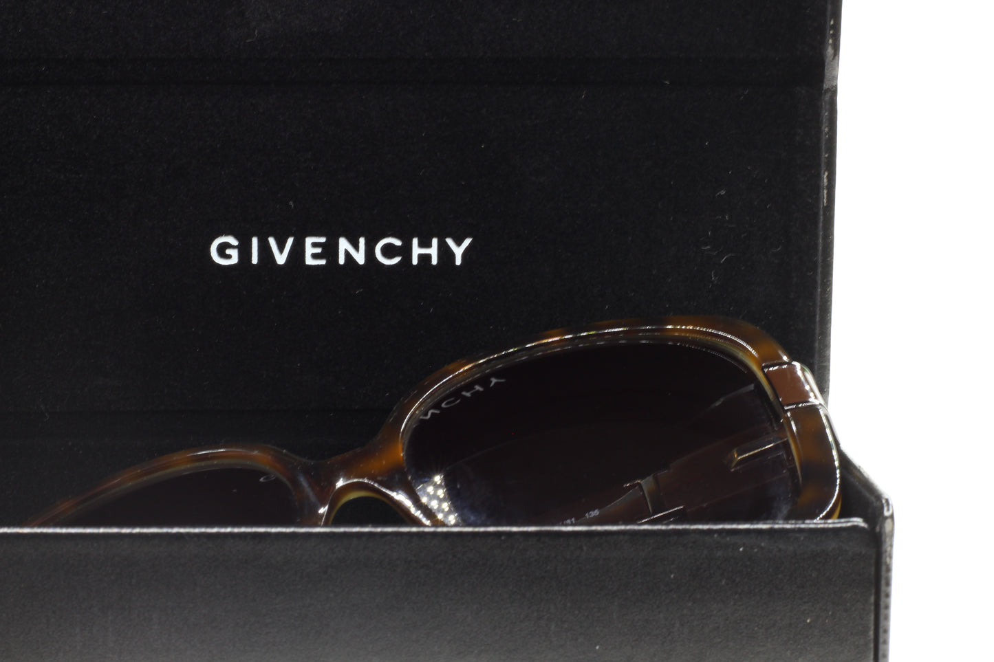 Vintage Givenchy SGV691 0U81 Havana Brown/Grey Gradient Lenses 58MM Sunglasses