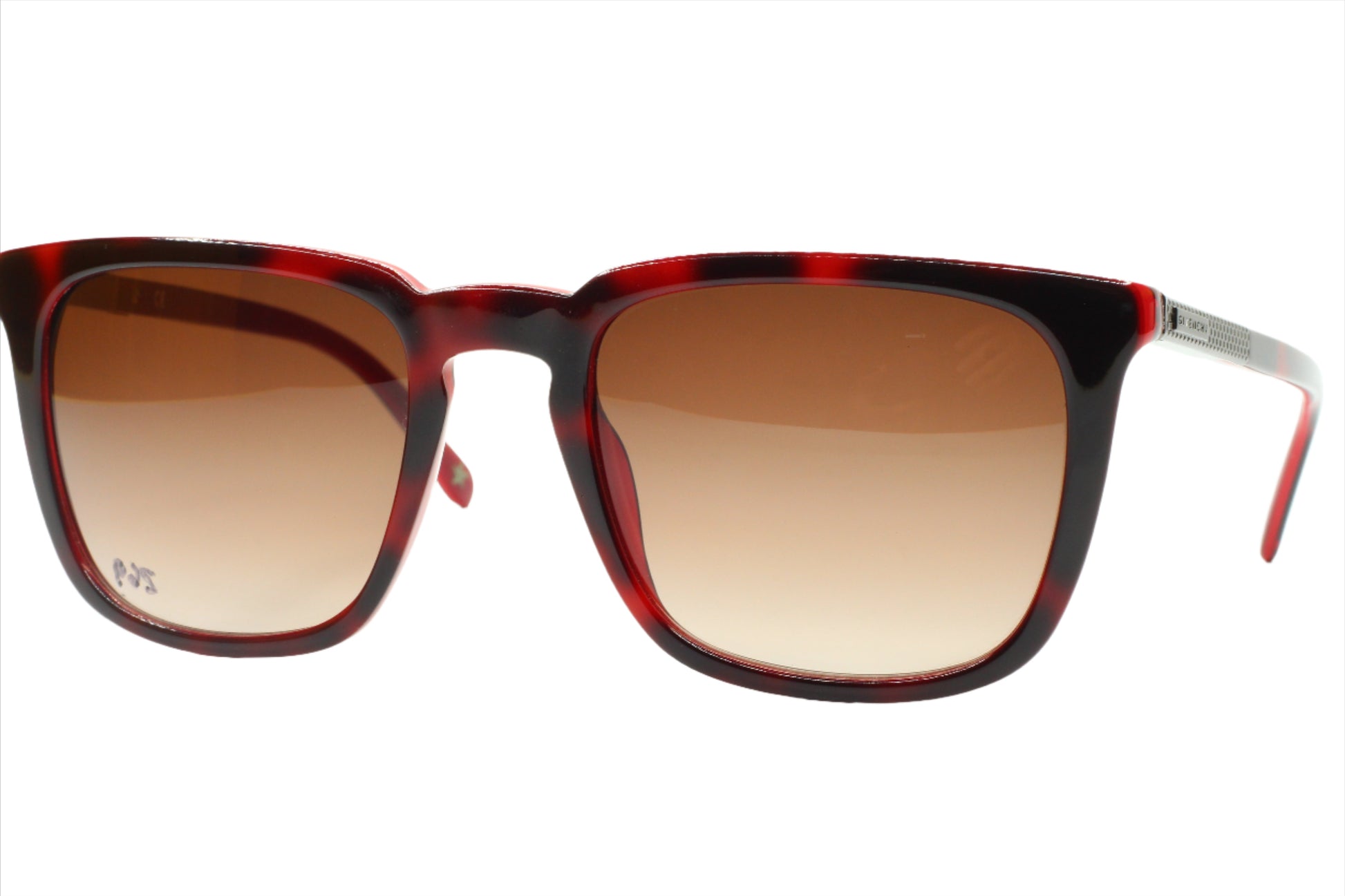 Givenchy SGV817 06XR Red Designer Havana Brown Gradient Luxury Sunglasses - Man, Men, sunglasses