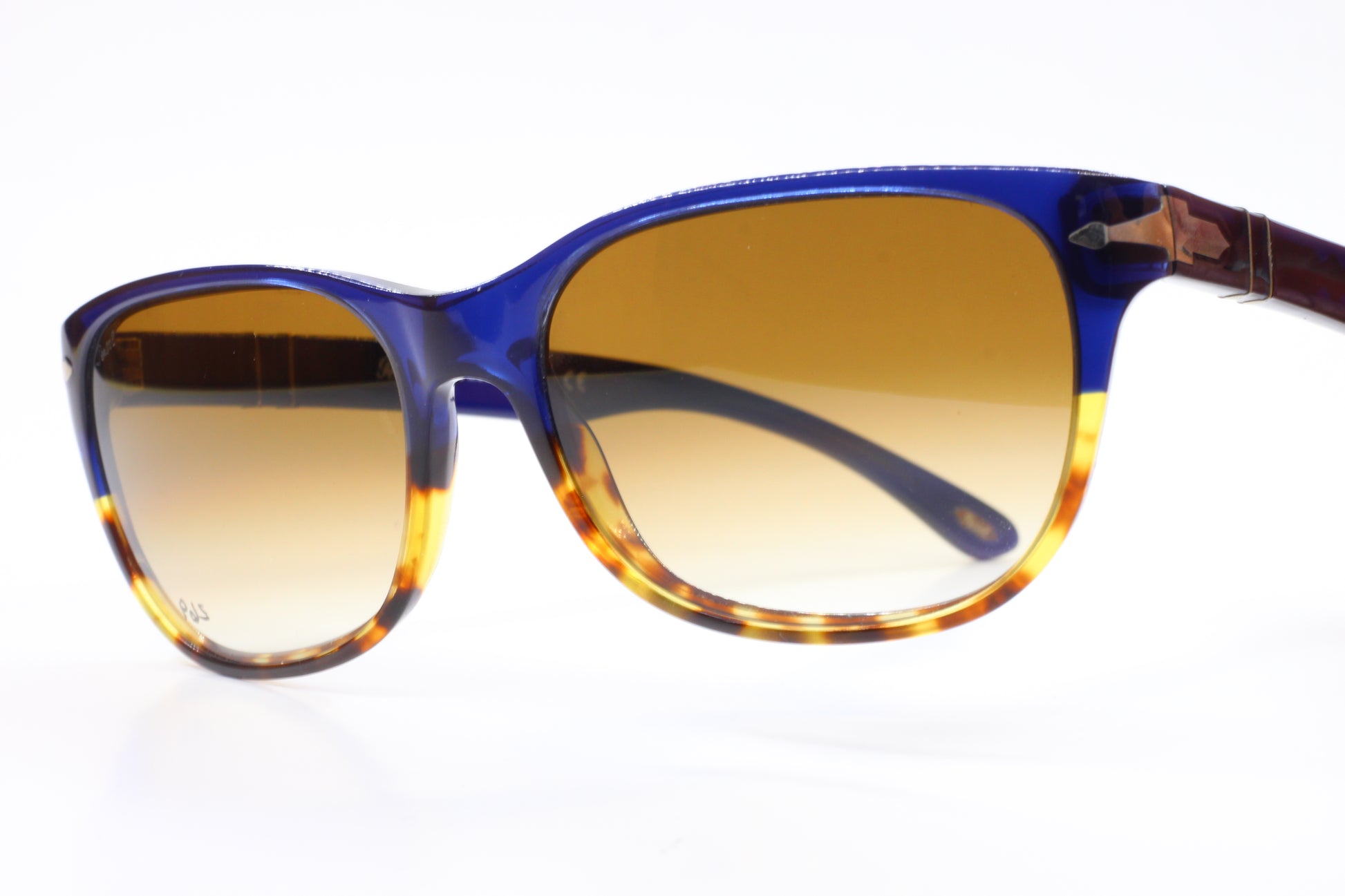 Persol PO3020-S 955/51 57mm Blue Brown Havana Tortoise Sunglasses - Men, sunglasses, Women