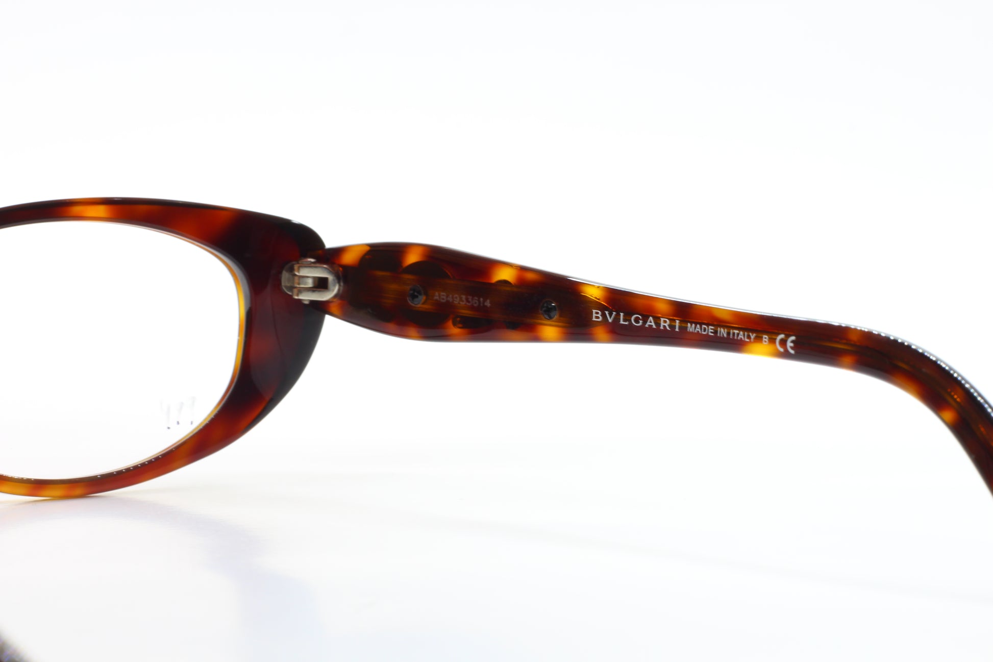 Bvlgari BV4057-B 851 Tortoise Round Cat Eye Full Rim Eyeglasses - Eyeglasses, Women
