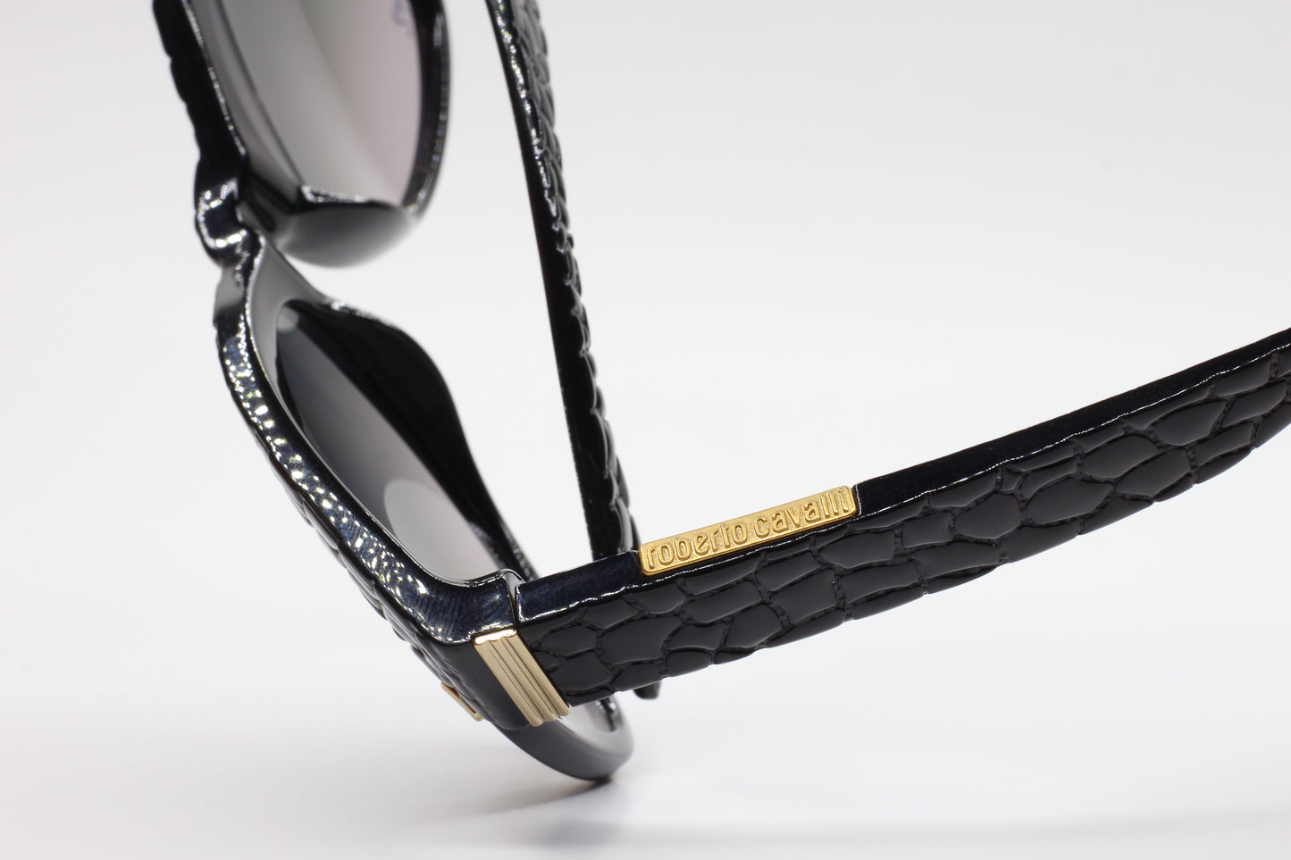 Roberto Cavalli Teti RC740S 01B Black Authentic Luxury Sunglasses - sunglasses, Women