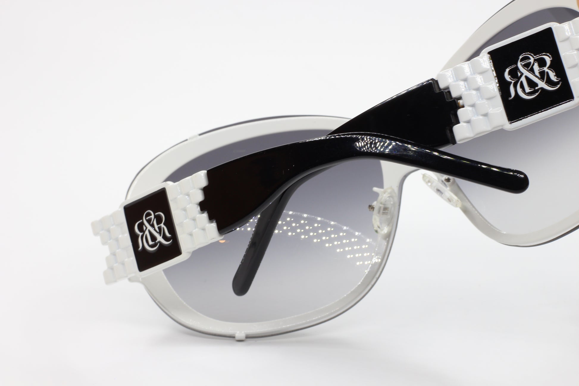 Rock & Republic RR502 02 White Limited Edition Sunglasses