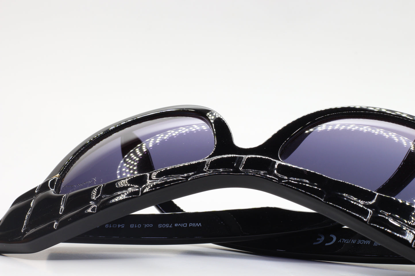 Roberto Cavalli RC750S 01B Black Glossy Sunglasses -Wo