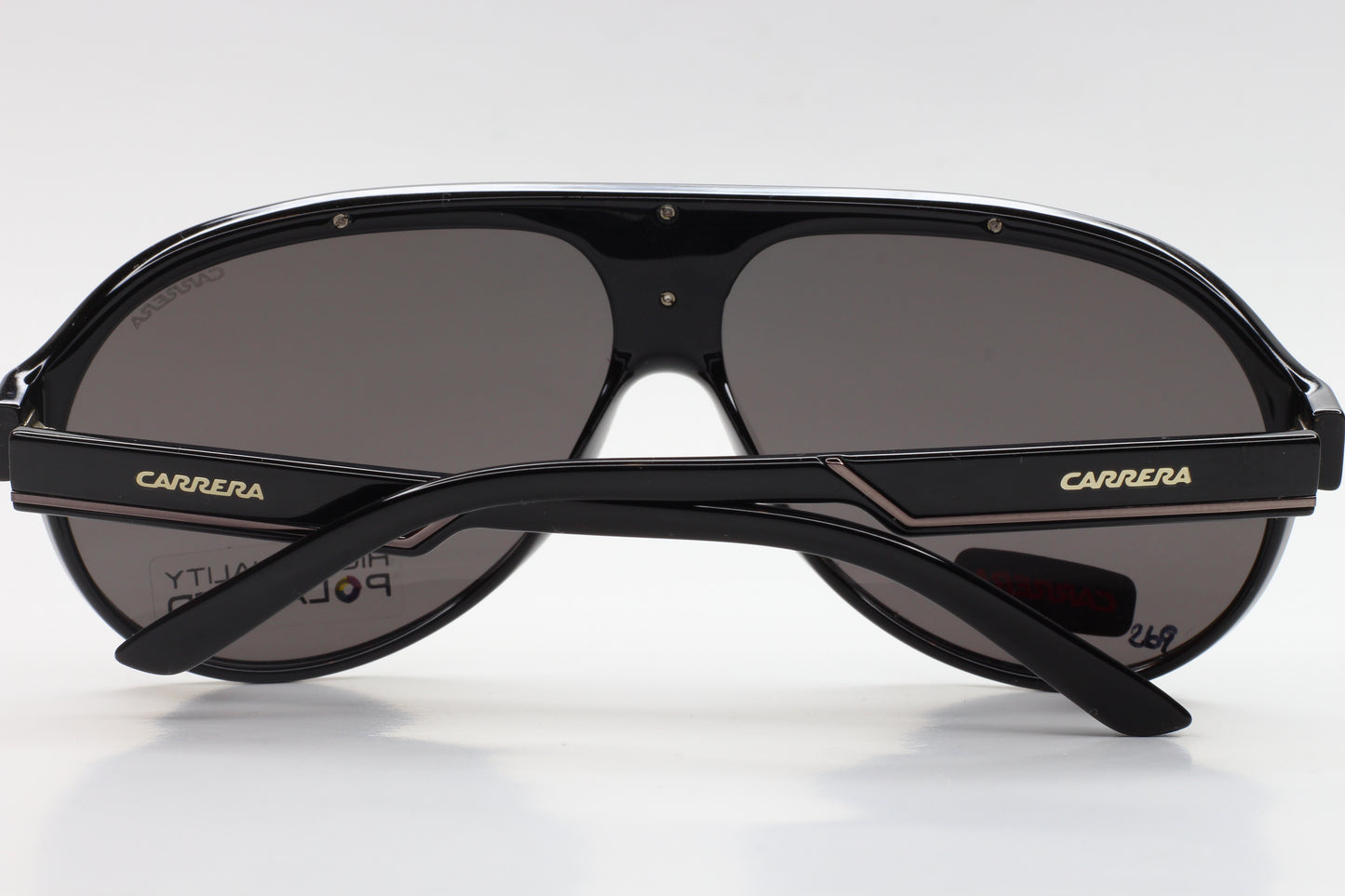 Carrera 57 D28M9 Black Aviator Acetate High Quality Polarized Luxury Sunglasses - ABC Optical