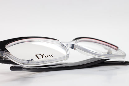 Christian Dior CD3197 K4X Black Clear Designer Eyeglasses -Wo