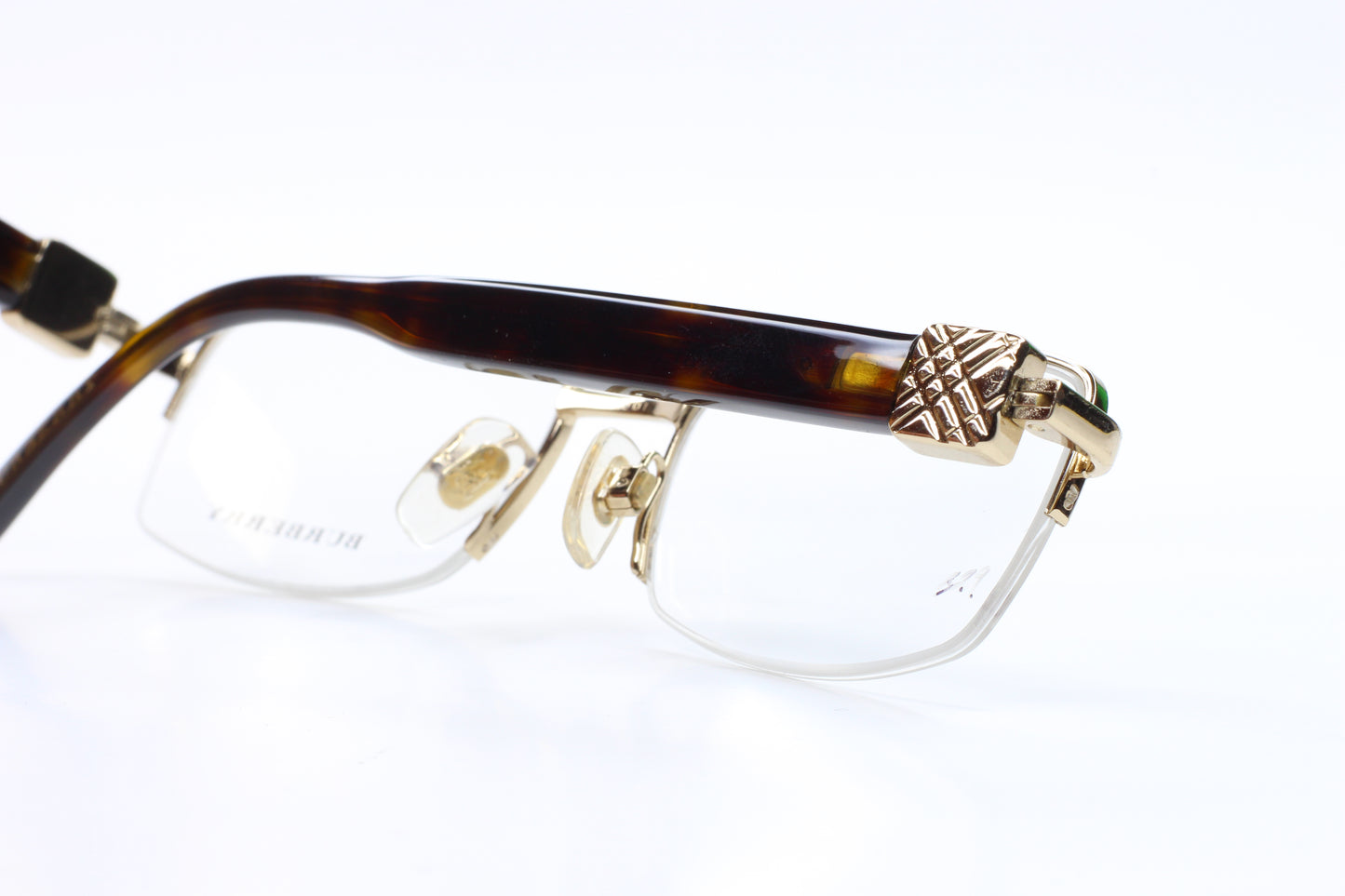Burberry B1146 1002 JF55 Gold Havana Tortoise Eyeglasses -Wo