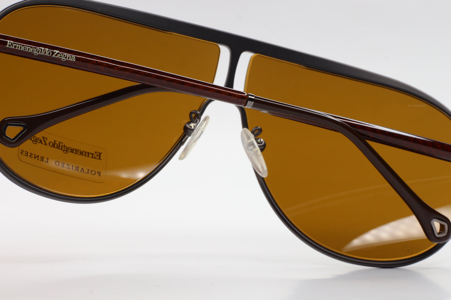 Ermenegildo Zegna SZ3250V 0568 Gunmetal Designer Polarized Luxury Sunglasses - ABC Optical