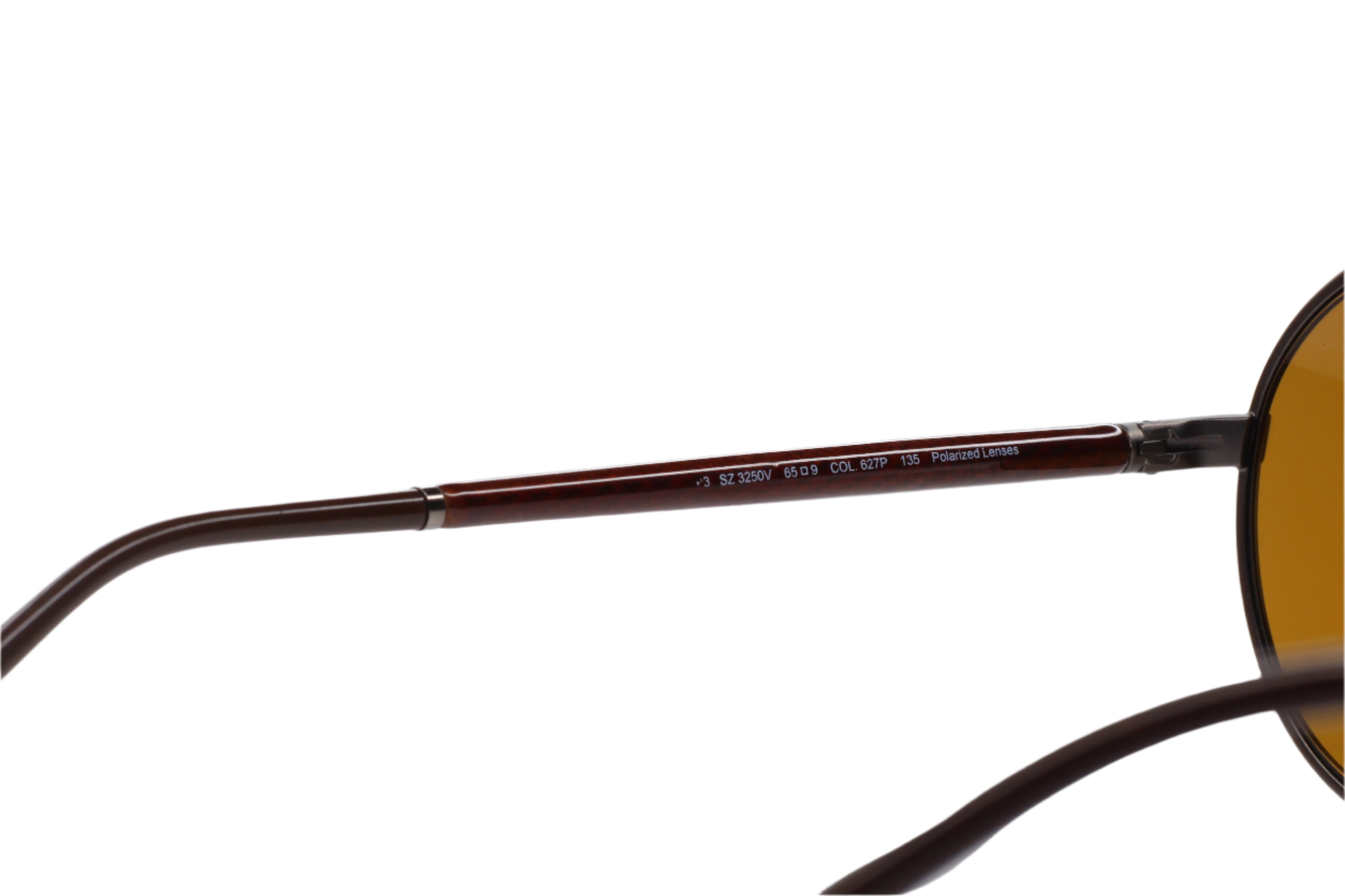 Ermenegildo Zegna SZ3250V Gunmetal Polarized Designer Italy